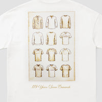 Como 1907 119th Anniversary T-shirt Off White