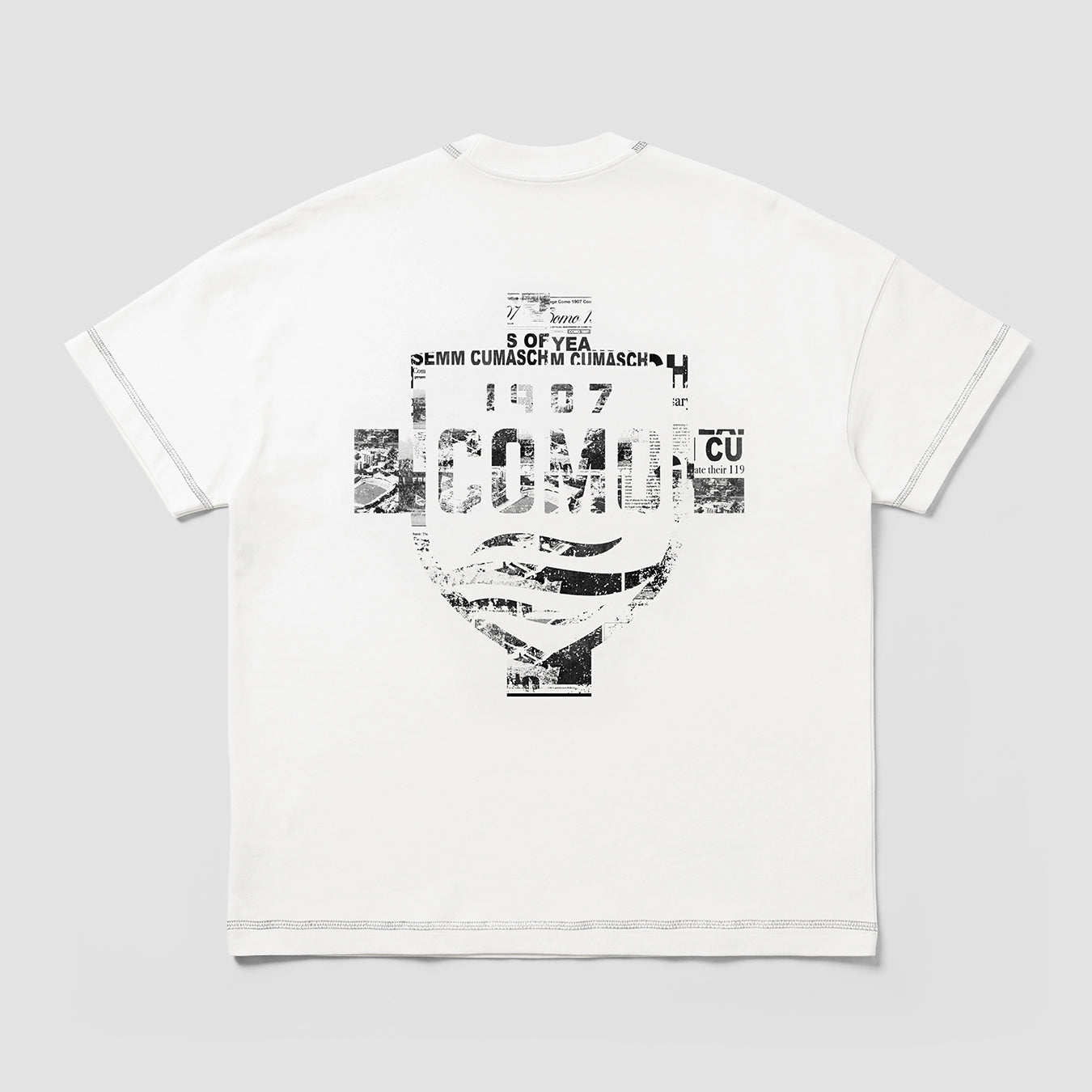 Como 1907 119th Anniversary T-shirt White