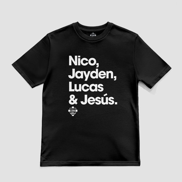 Nico, Jayden, Lucas, and Jesús Player's Collection T-shirt