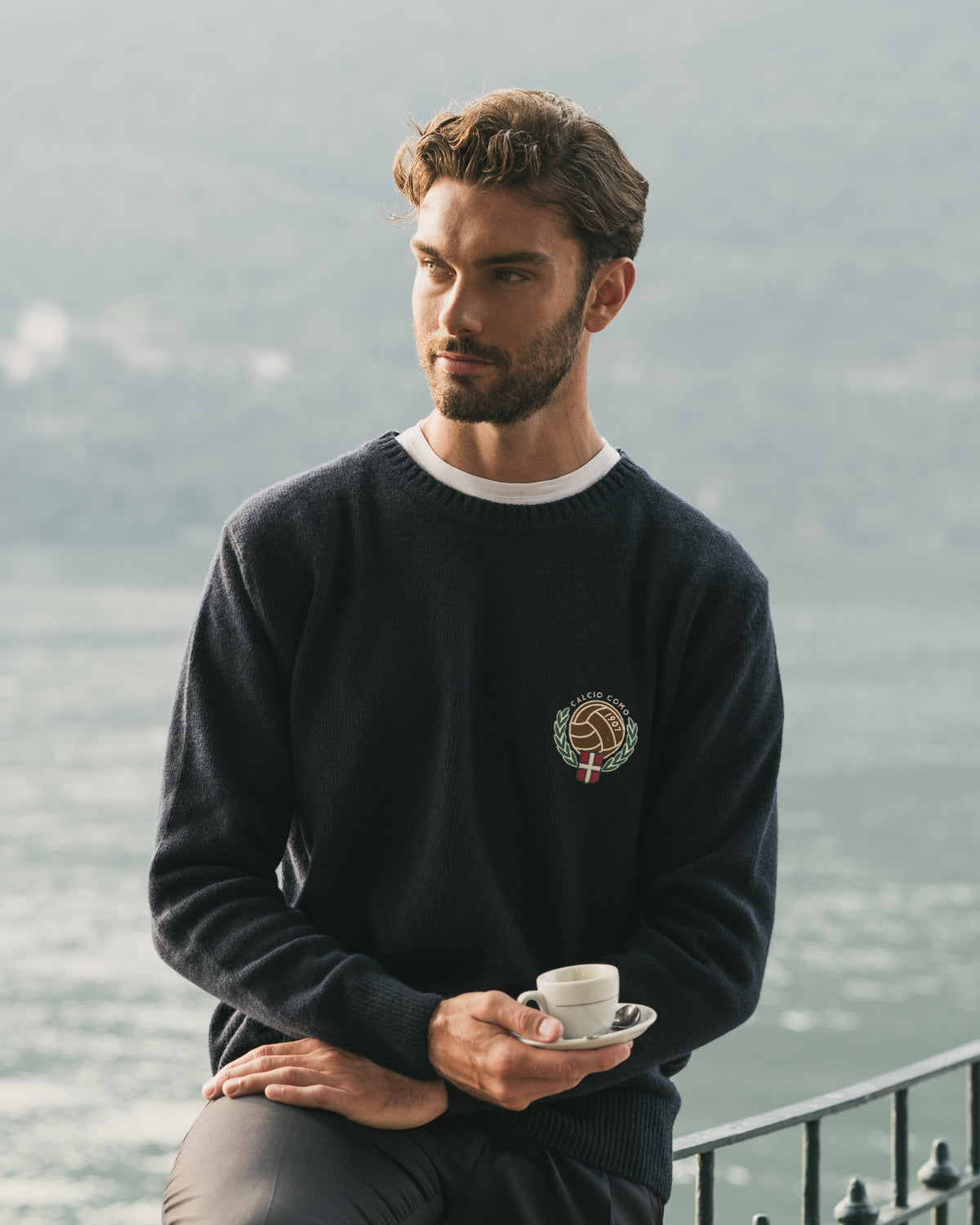 Maglione Girocollo in Cashmere