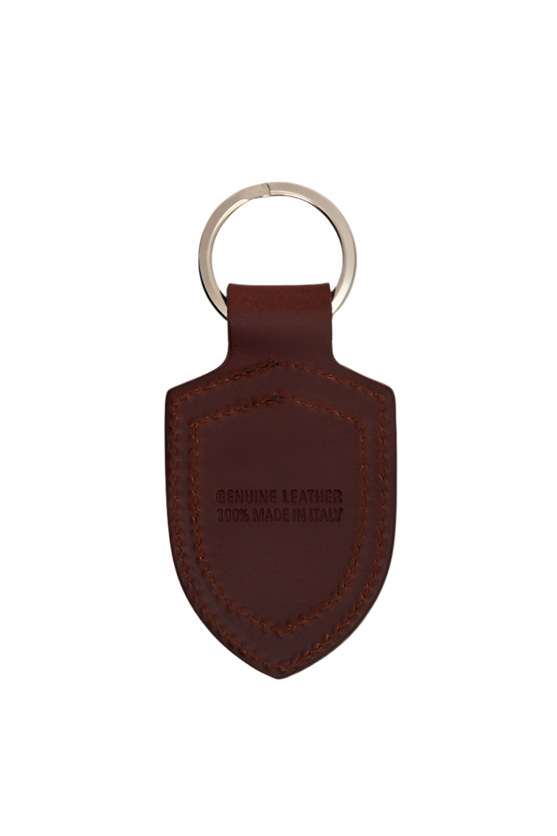 COMO 1907 LEATHER KEYRING