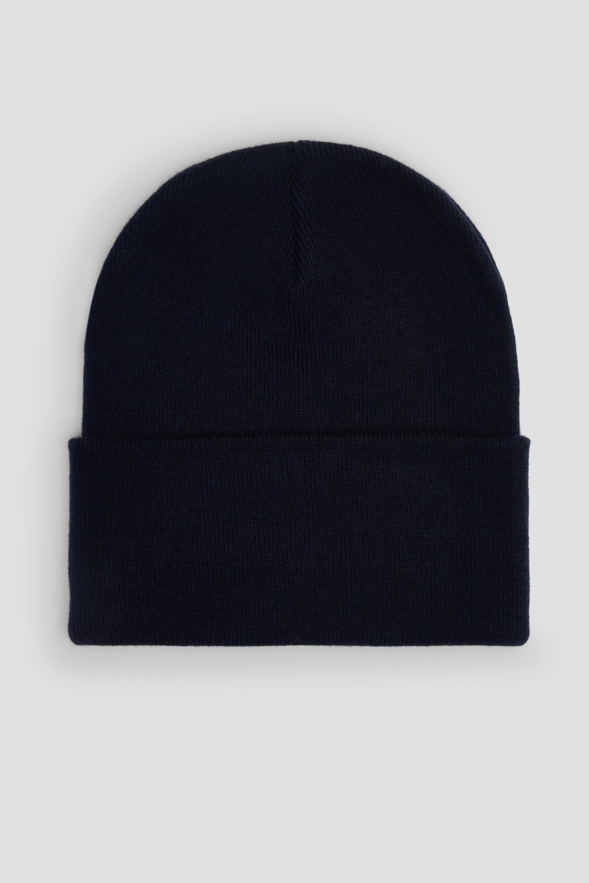 COMO 1907 NAVY BEANIE WITH ROYAL DETAIL