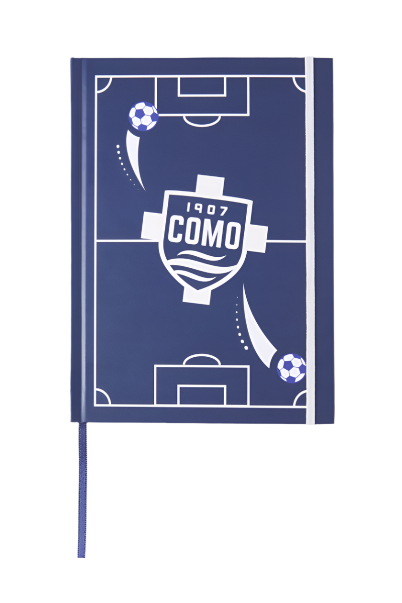 NOTEBOOK NAVY CAMPO DA CALCIO COMO 1907