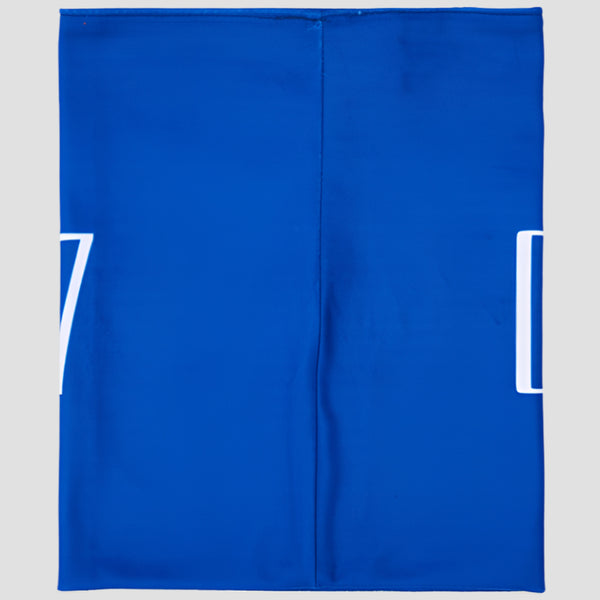 Reversible Royal Blue Neck Warmer Como 1907 