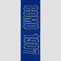 Blue Royal Winter Scarf Como 1907