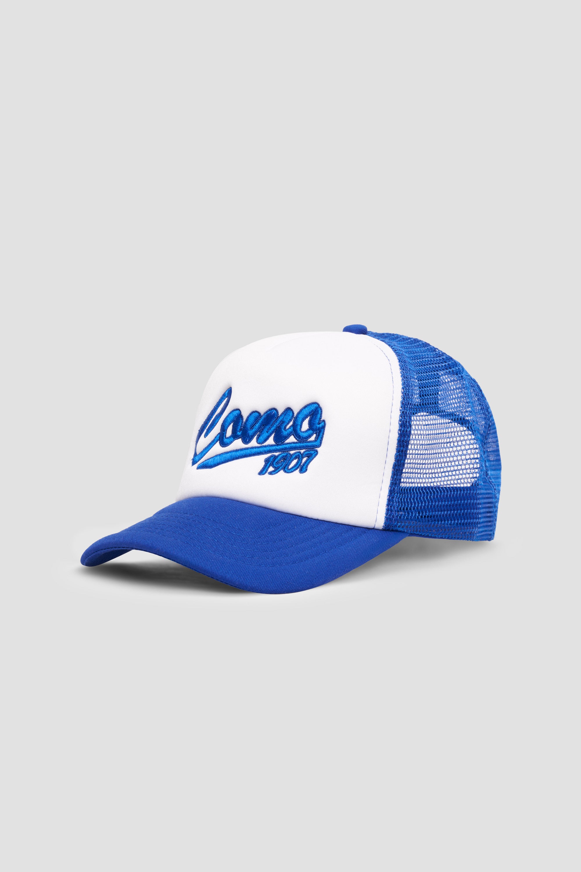 Trucker Cap Blue White Como 1907