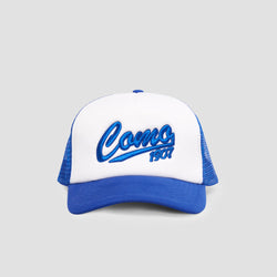 Trucker Cap Blu Bianco Como 1907