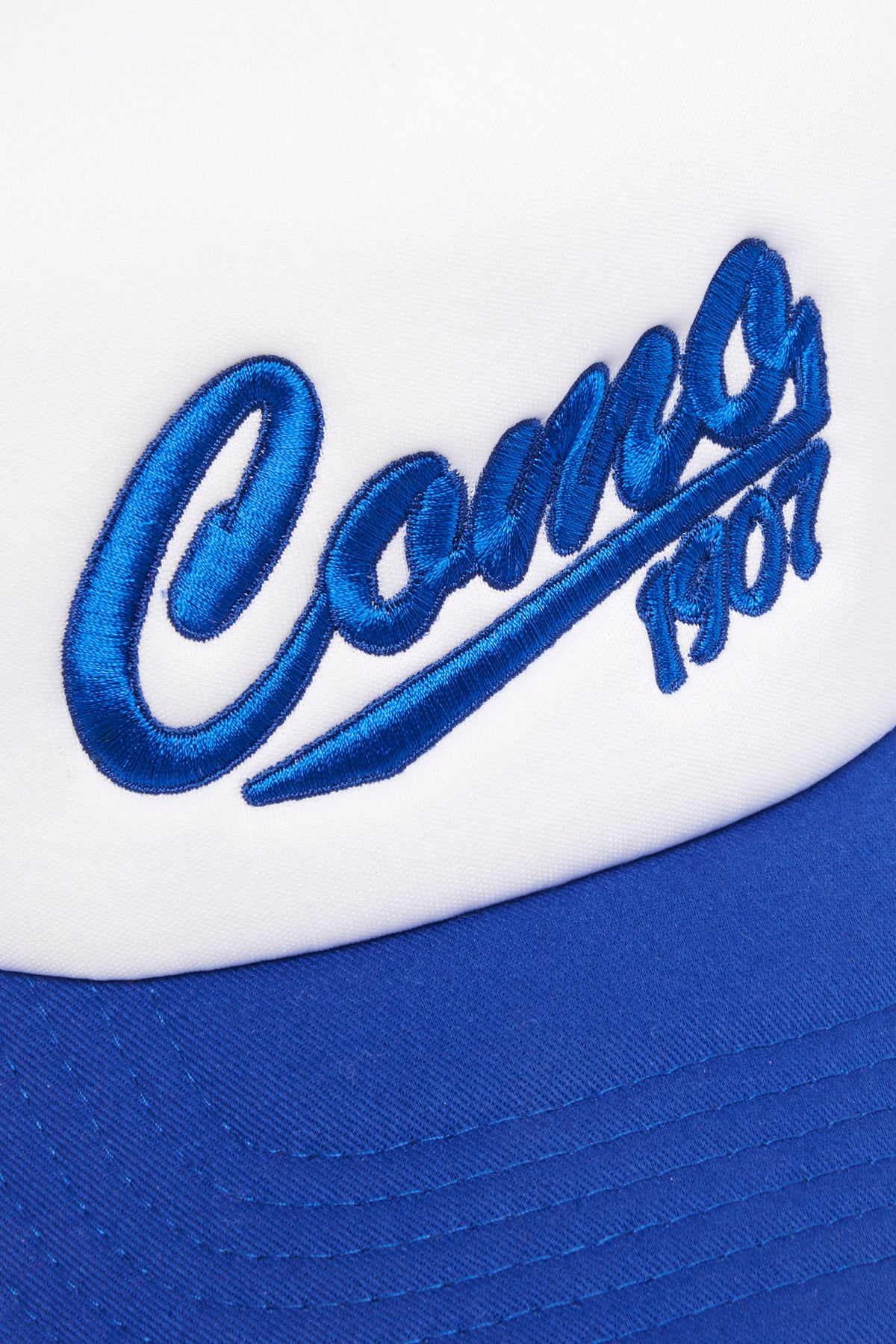 Trucker Cap Blue White Como 1907