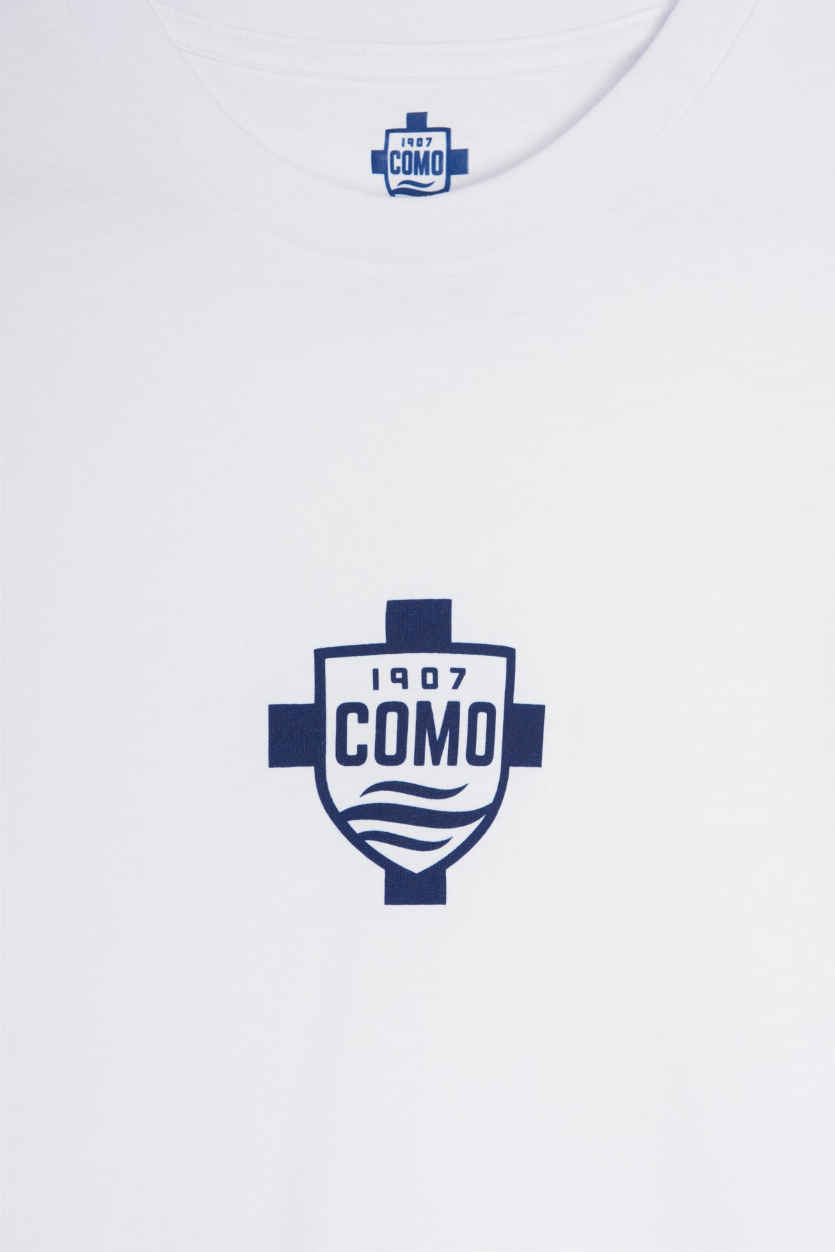 T-shirt Regular Bianca Scudo Como 1907