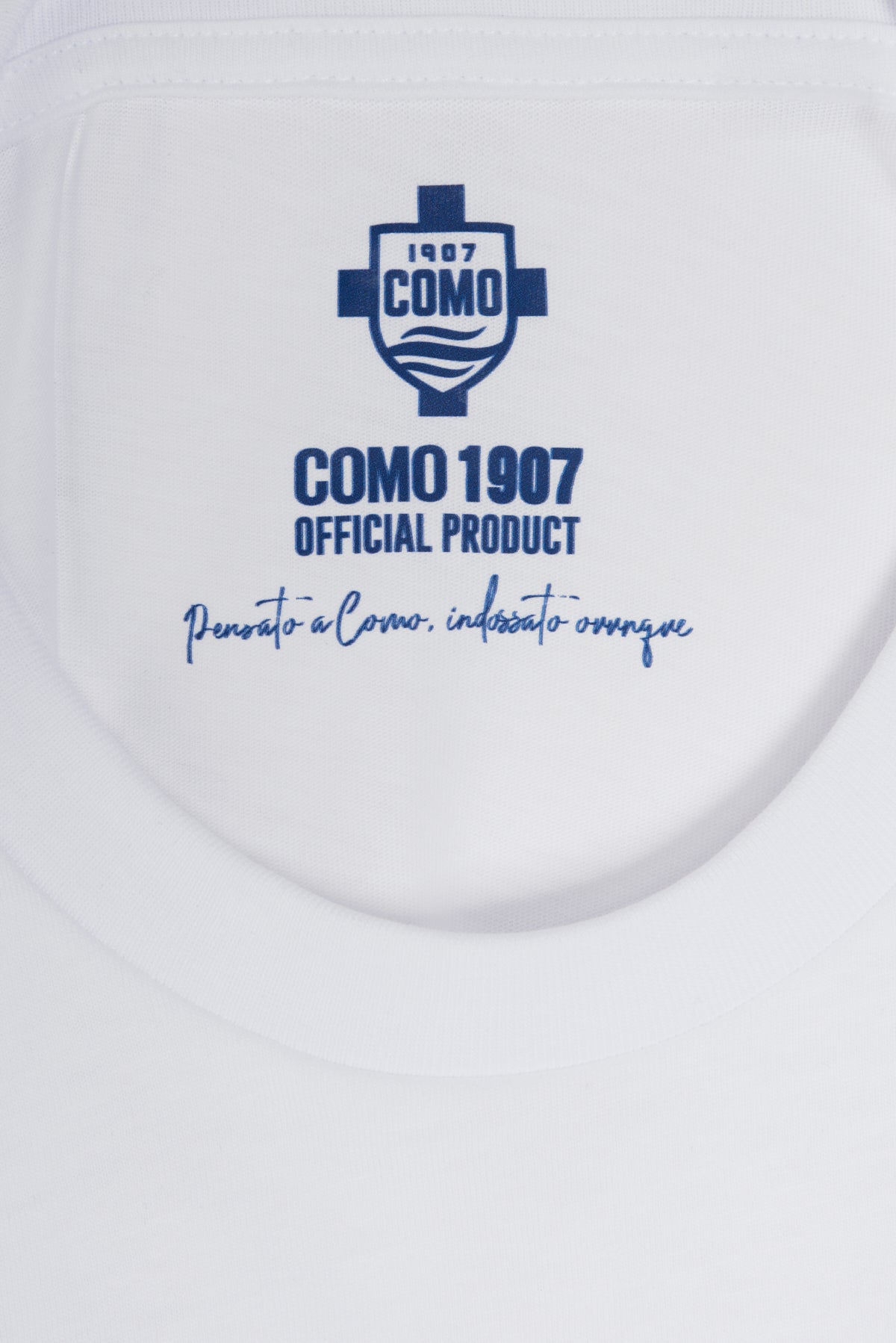 T-shirt Regular Bianca Scudo Como 1907