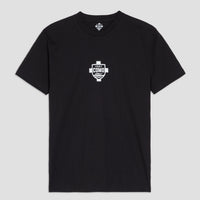 Black T-shirt Regular Shield Como 1907