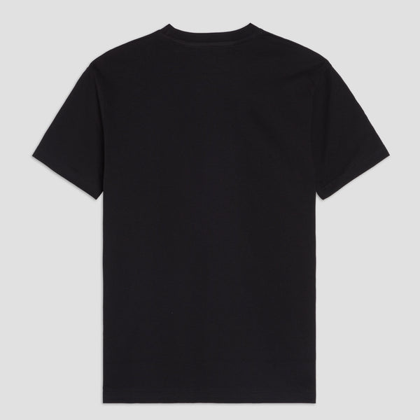 Black T-shirt Regular Shield Como 1907