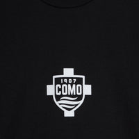 Black T-shirt Regular Shield Como 1907
