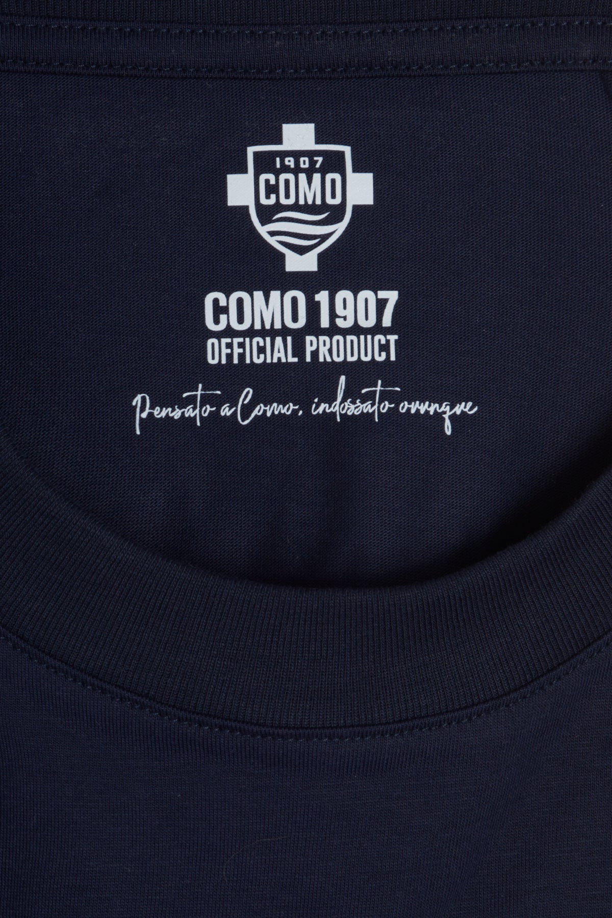 T-shirt Over Navy Distinti Como 1907