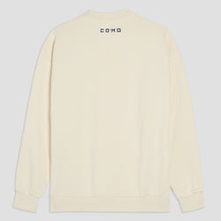 Cream Crewneck Over Distinti Como 1907
