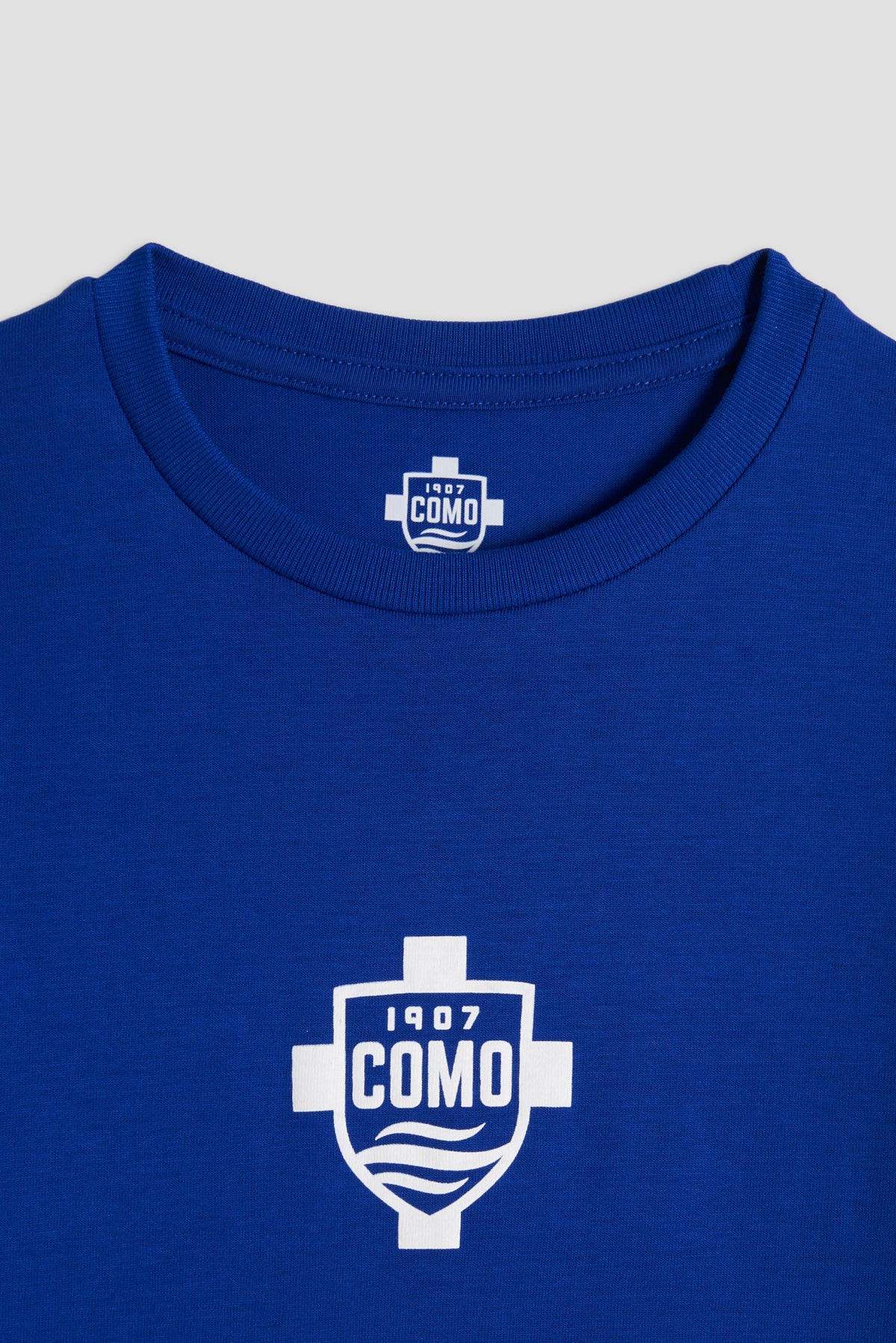 T-shirt Blu Royal Como 1907 Bambino