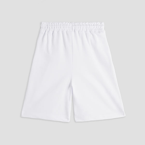 White Cotton Shorts Como 1907 Children