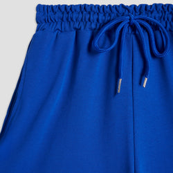 Pantaloncini Cotone Blu Royal Como 1907