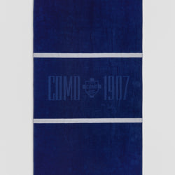 Telo Mare In Spugna Navy Righe Bianche Como 1907