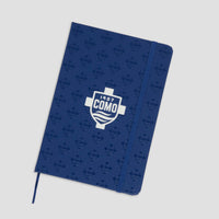 Como 1907 Notebook Blu Navy Scudo