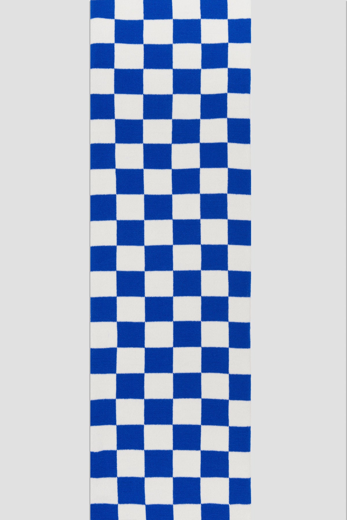 Como 1907 Royal Checkered Tubular Scarf