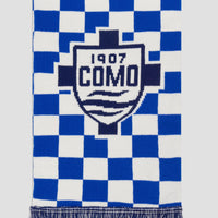 Como 1907 Royal Checkered Tubular Scarf