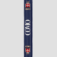 Como 1907 Tubular Scarf Stripes Crest