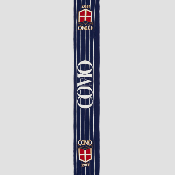 Como 1907 Sciarpa Righe Crest