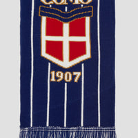 Como 1907 Tubular Scarf Stripes Crest