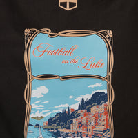 Football on the Lake Tote Bag Black