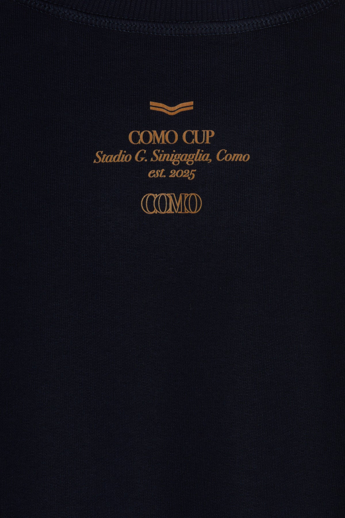 Como Cup Crewneck Navy Blue 