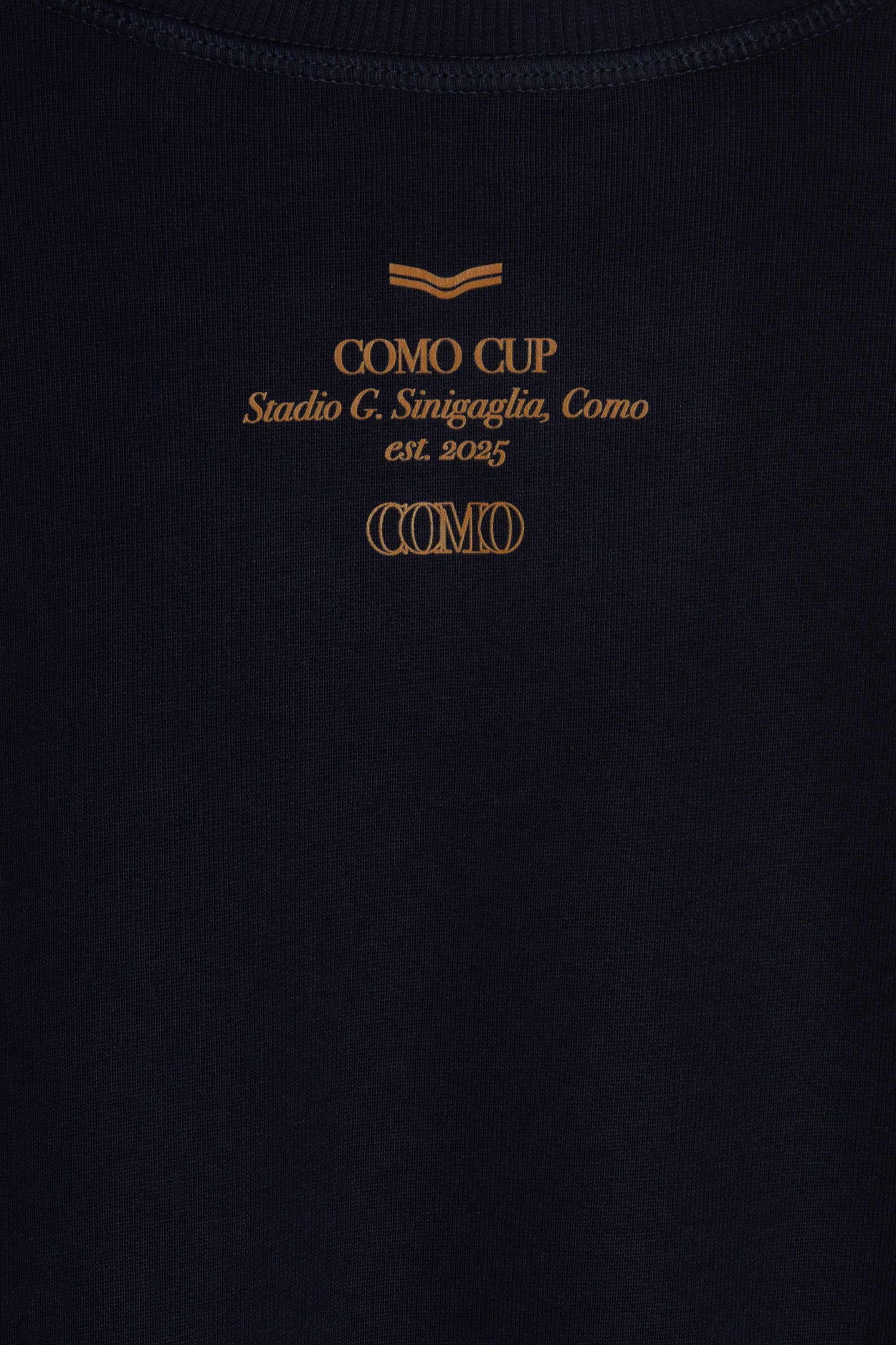Como Cup Crewneck Navy Blue 