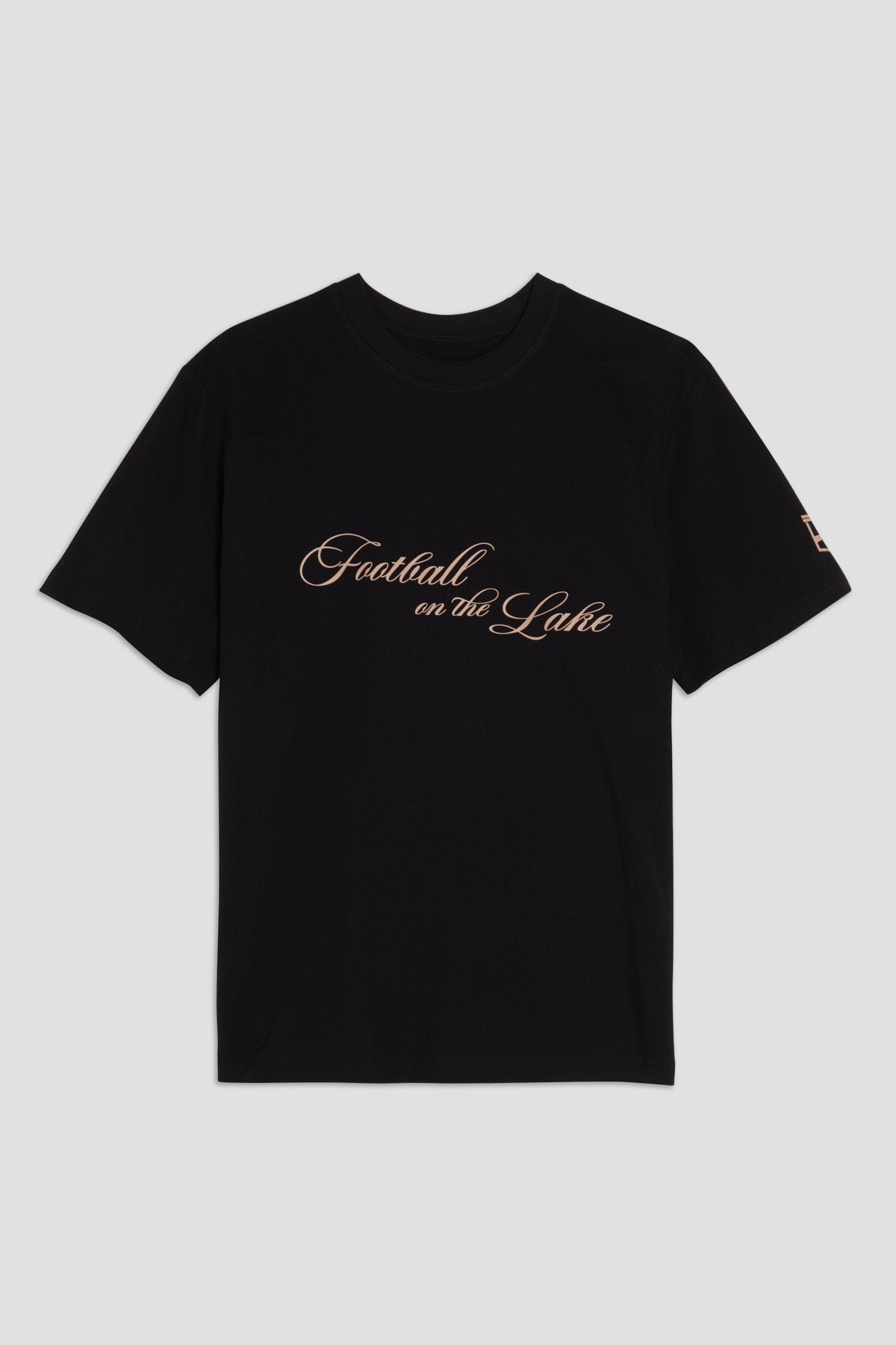 Football on the Lake T-shirt Black 