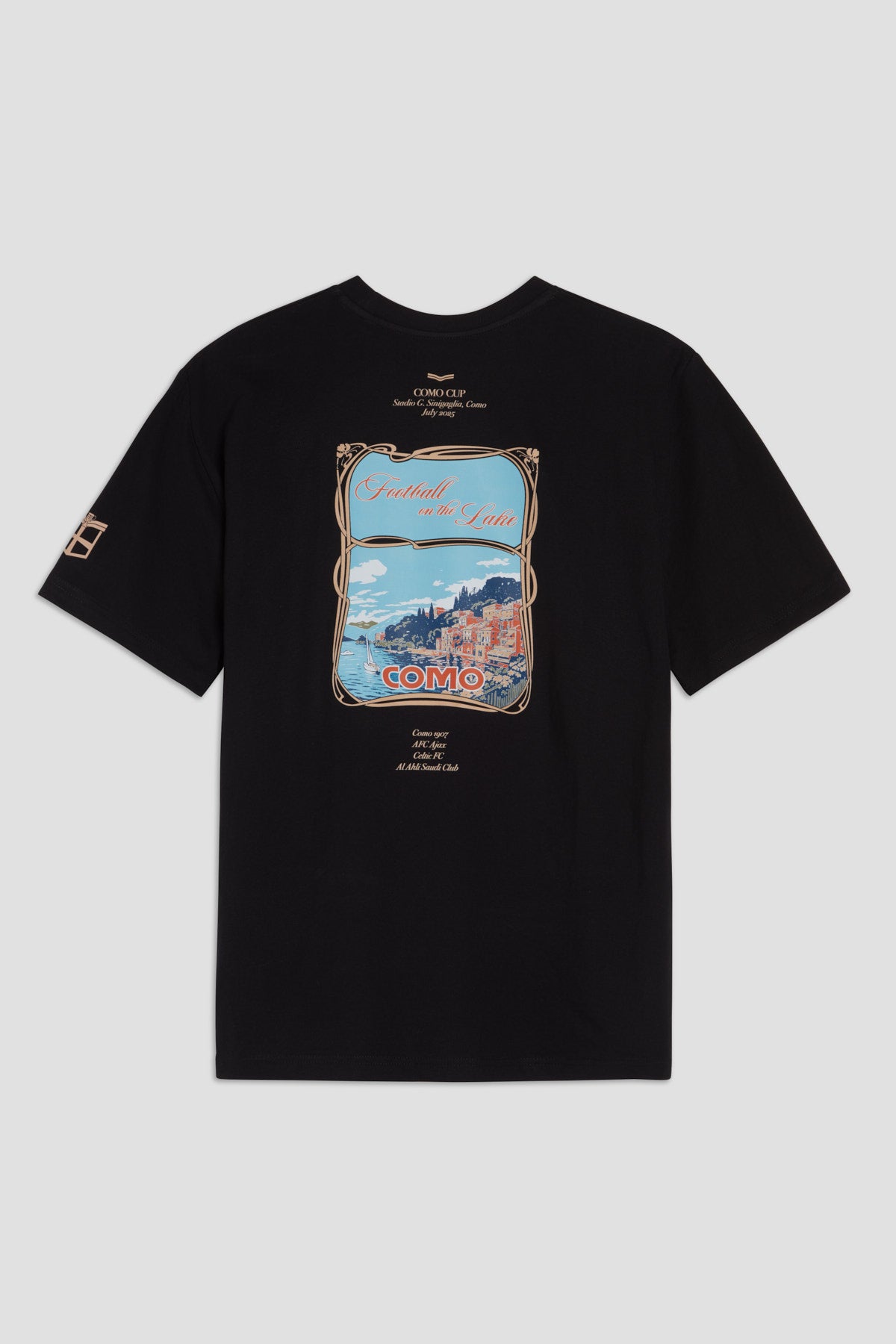 Football on the Lake T-shirt Black 
