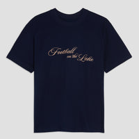 Football on the Lake T-shirt Blue Navy 