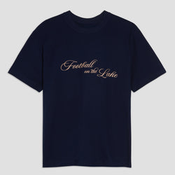 Football on the Lake T-shirt Blu
