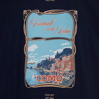 Football on the Lake T-shirt Blue Navy 