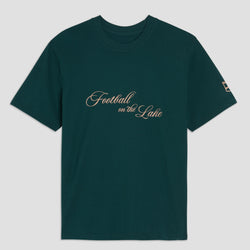 Football on the Lake T-shirt Verde