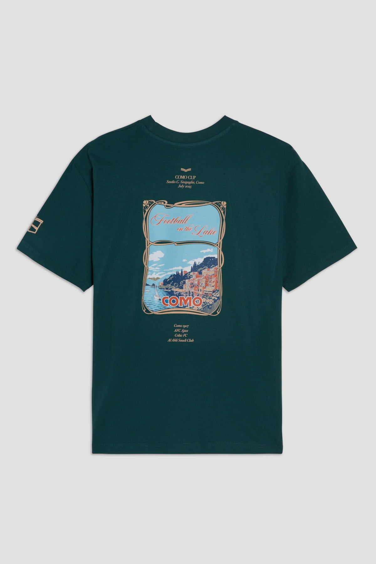 Football on the Lake T-shirt Green 