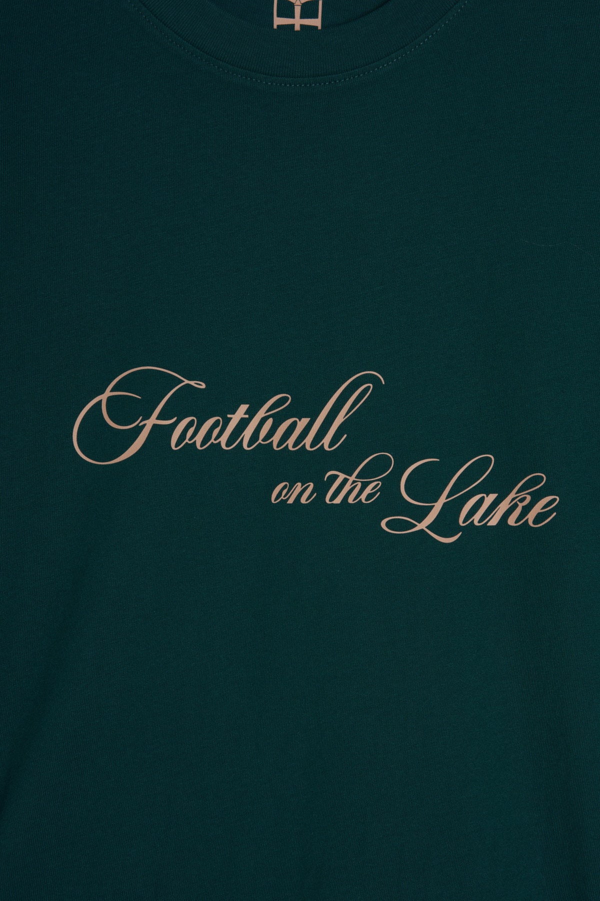 Football on the Lake T-shirt Green 