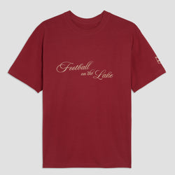Football on the Lake T-shirt Rosso