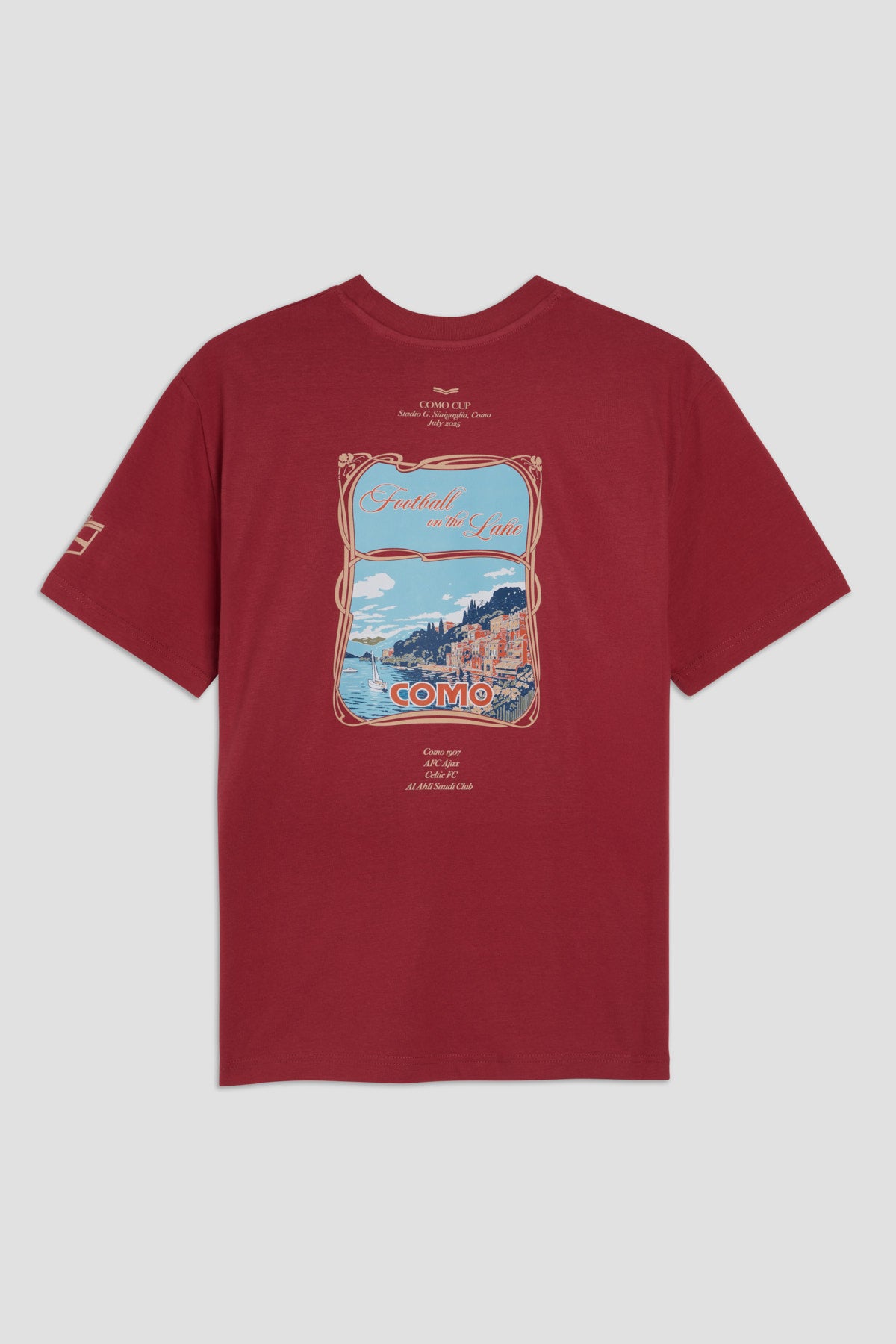 Football on the Lake T-shirt Red 