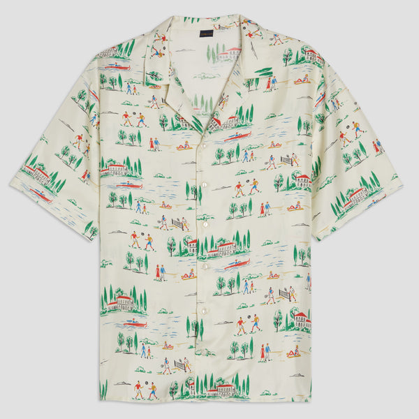 Como Cup Silk Shirt Lake & Sport