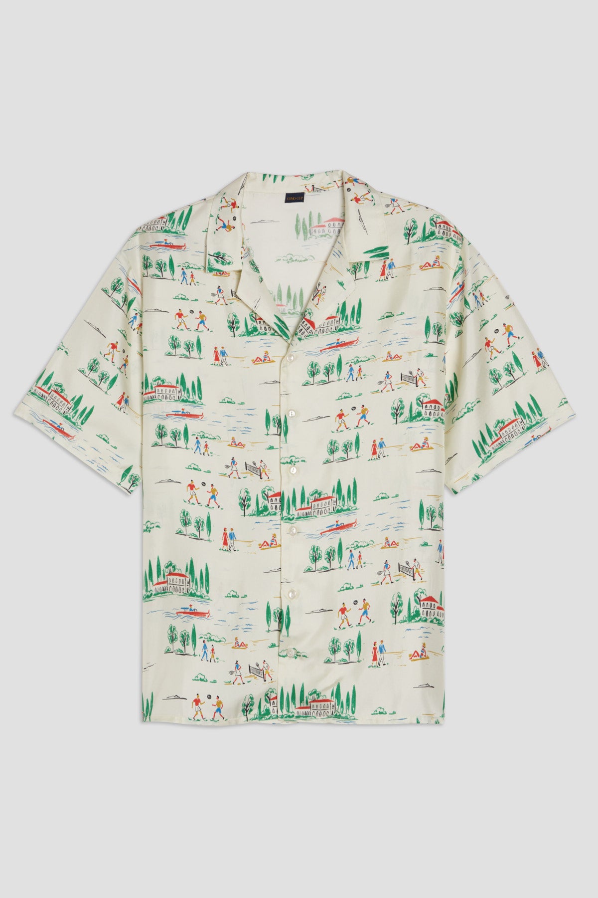 Como Cup Silk Shirt Lake & Sport