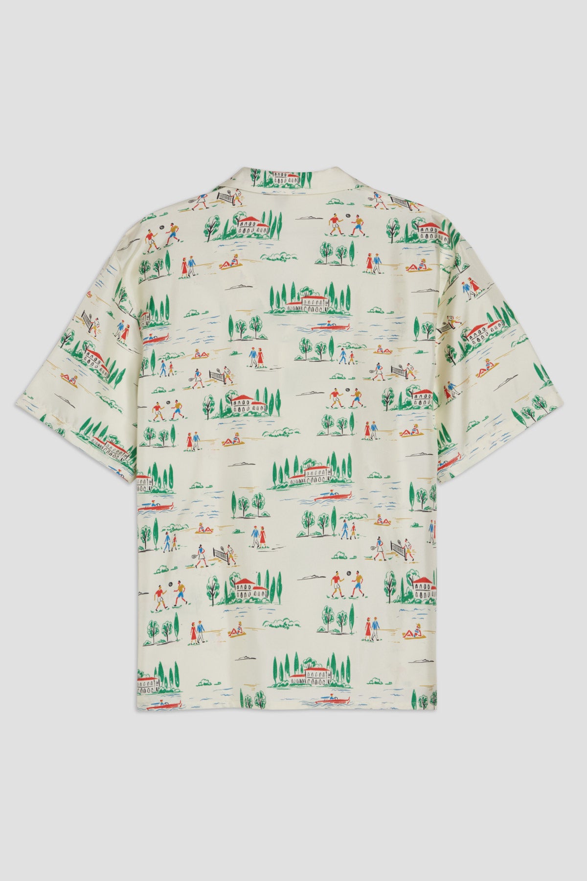 Como Cup Silk Shirt Lake & Sport