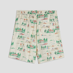 Como Cup Silk Shorts Lake & Sport