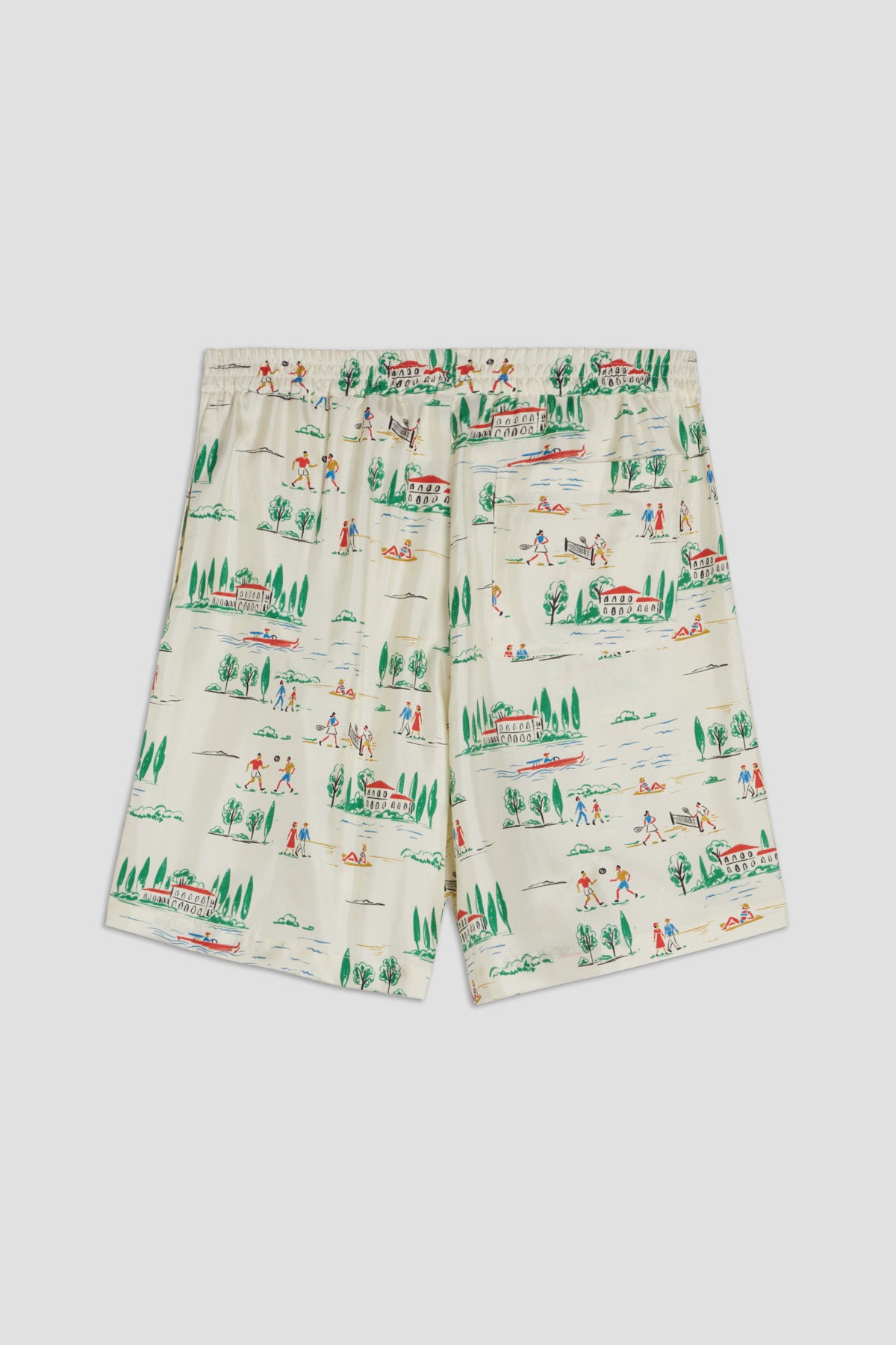 Como Cup Silk Shorts Lake & Sport