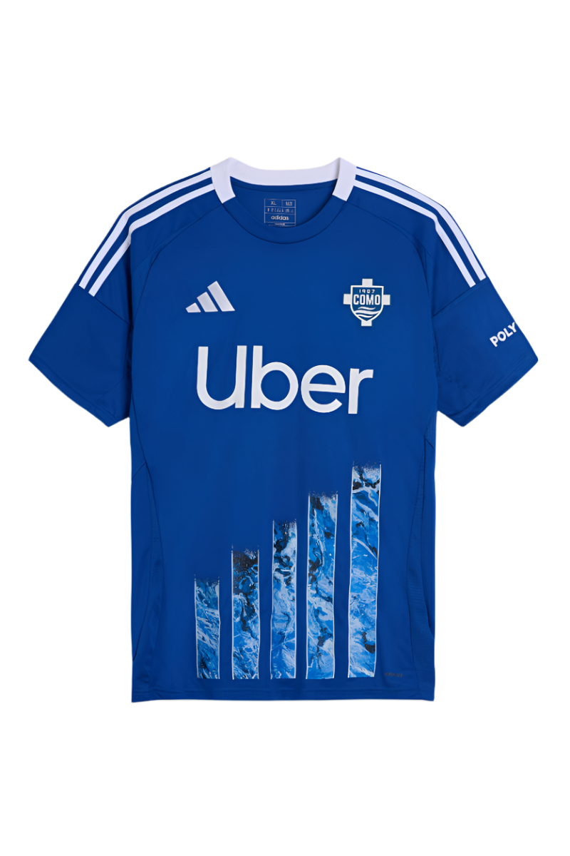 Como 1907 Home Match Shirt 2024/25 Season