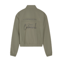 Giacca Semm Cumasch Khaki Con Mezza Zip Como 1907