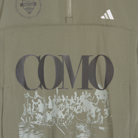 Giacca Semm Cumasch Khaki Con Mezza Zip Como 1907